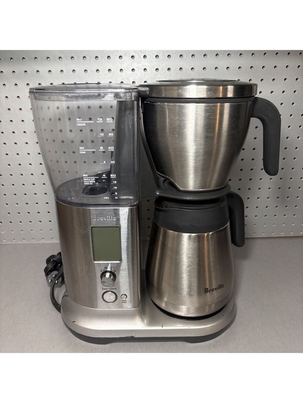 Breville Precision Brewer BDC450 BSS Drip 12 Cup Coffee Maker Carafe Tested